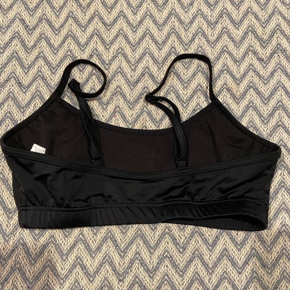 Balera Black Competitive Camisole Bra Top Sz Adult Small - Picture 3 of 4